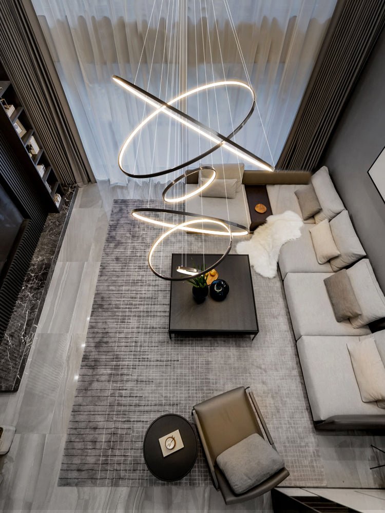 Orrery Rings Chandelier - Vakkerlight