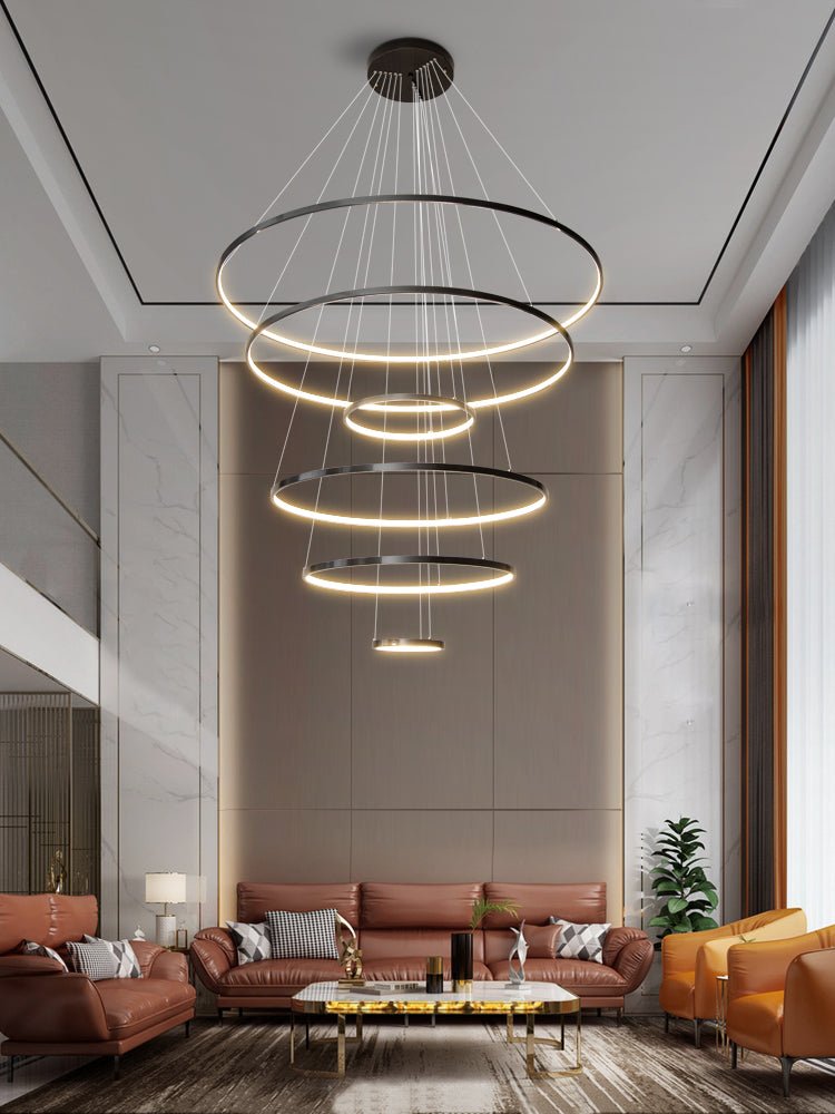 Orrery Rings Chandelier - Vakkerlight