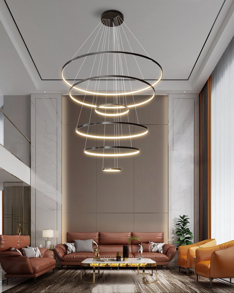 Orrery Rings Chandelier - Vakkerlight