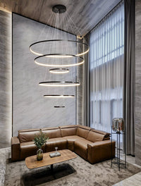 Orrery Rings Chandelier - Vakkerlight