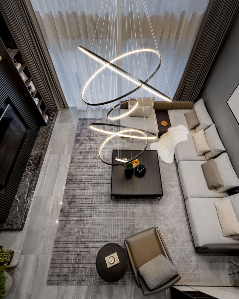 Orrery Rings Chandelier - Vakkerlight