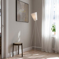 Modern Oslo Wood Floor Lamp - Vakkerlight