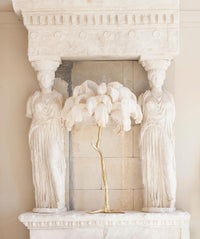 Ostrich Feather Table Lamp - Vakkerlight