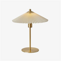 Perla Pleated Table Lamp - Vakkerlight