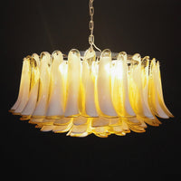Petal Amber Murano Glass Chandelier - Vakkerlight
