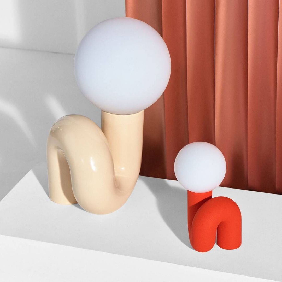 Playful N Shape Table Lamp - Vakkerlight