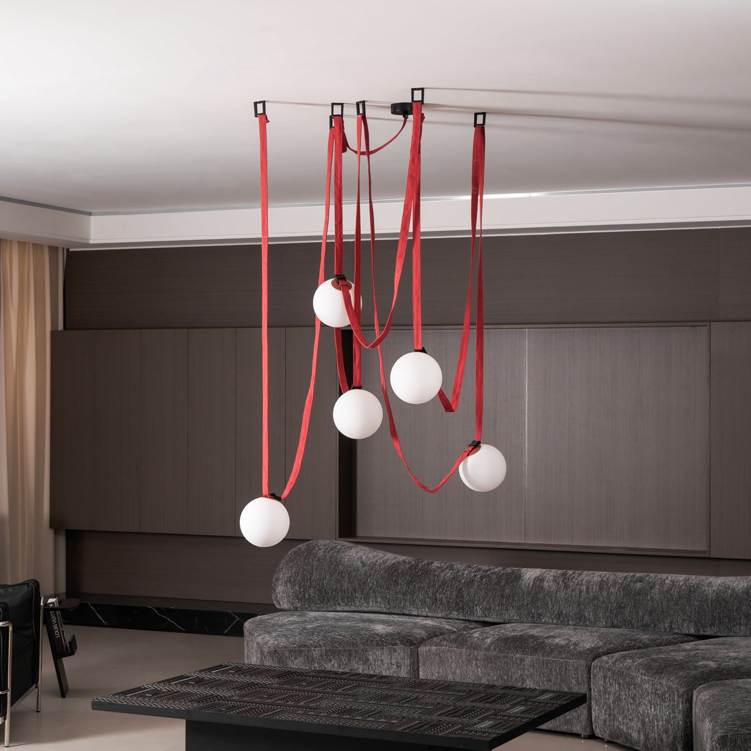 Multiple Belt Art Pendant Light - Vakkerlight