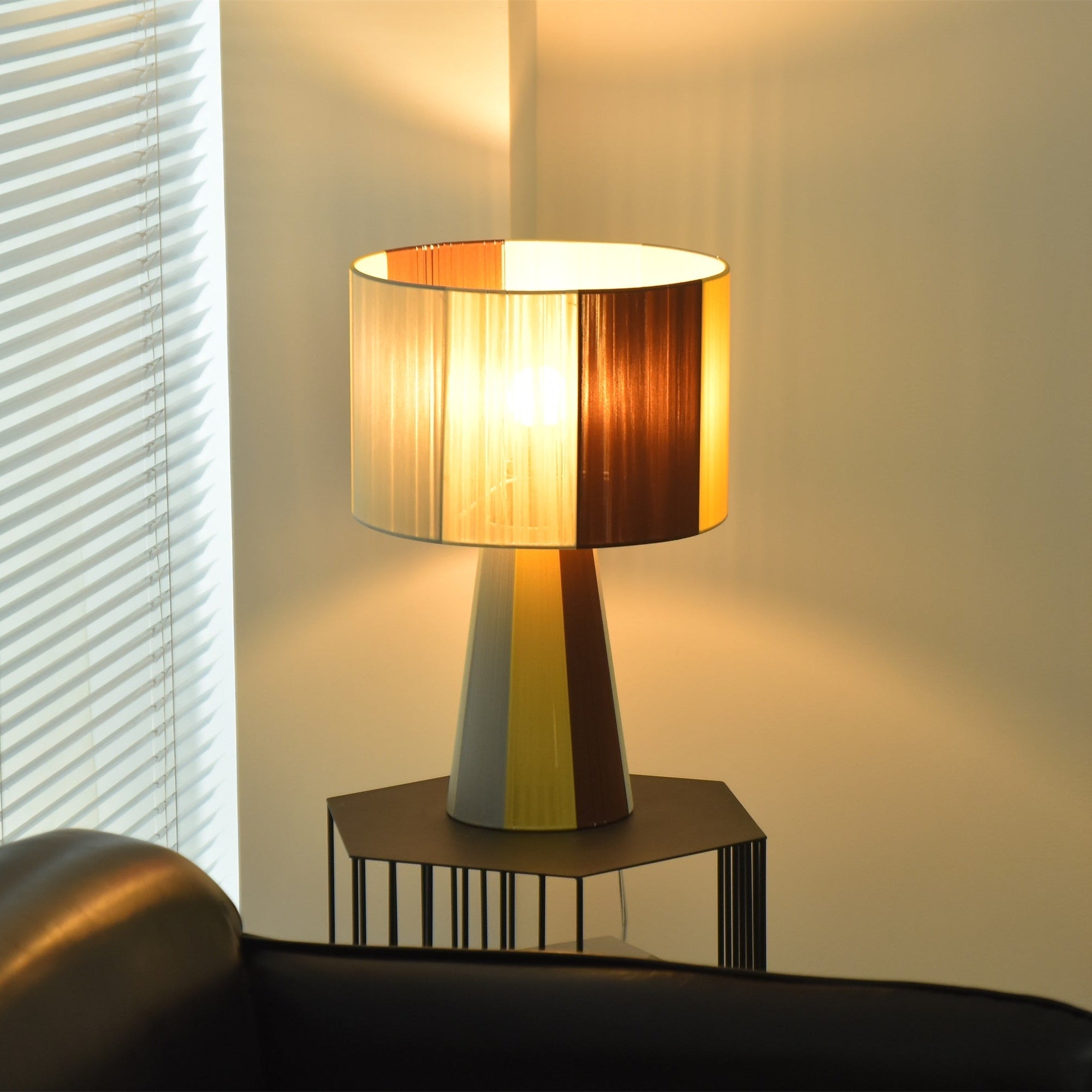 Prisma Fabric Table Lamp - Vakkerlight