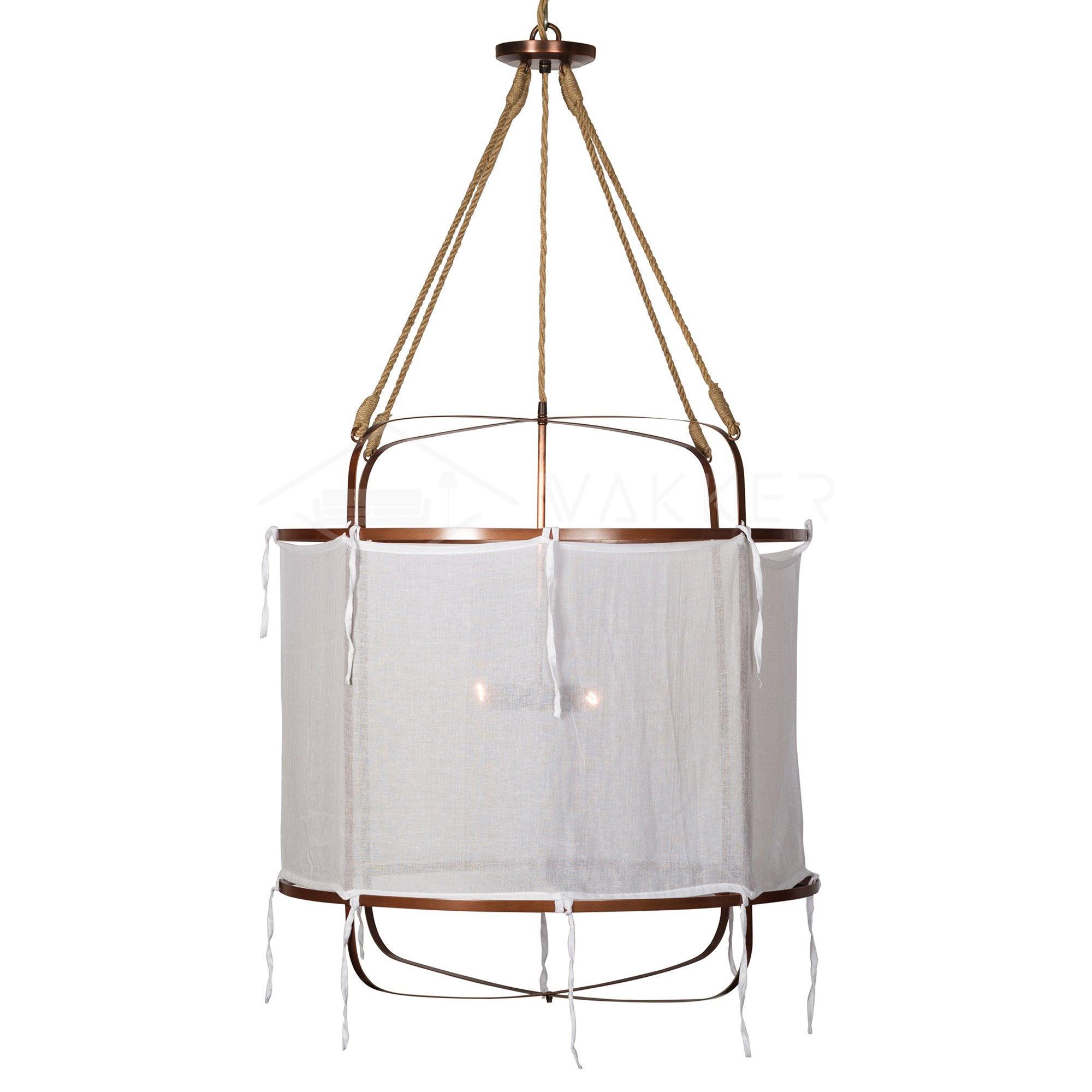 Provence Linen Pendant Light - Vakkerlight