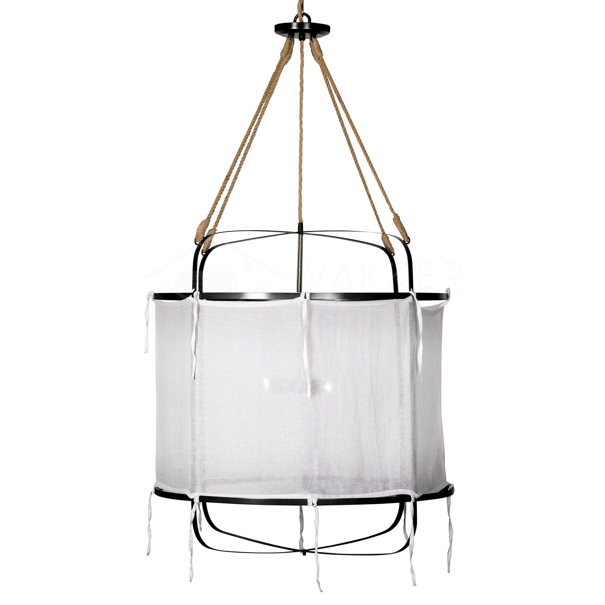 Provence Linen Pendant Light - Vakkerlight