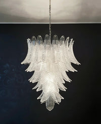 Rosalind Murano Clear Glass Chandelier - Vakkerlight