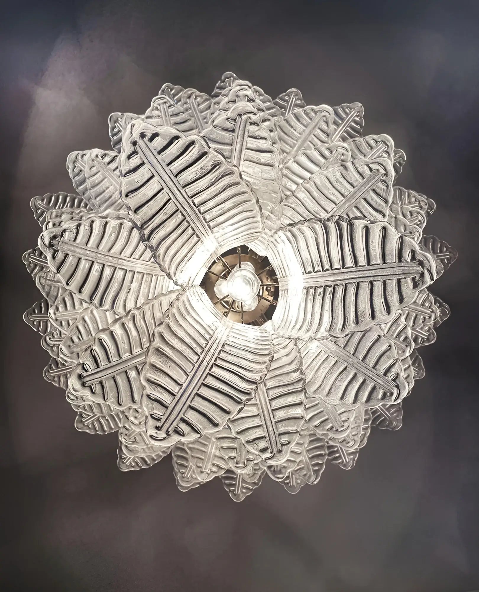 Rosalind Murano Clear Glass Chandelier - Vakkerlight