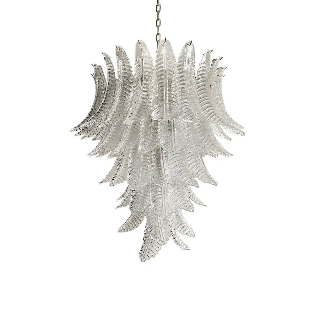 Rosalind Murano Clear Glass Chandelier - Vakkerlight