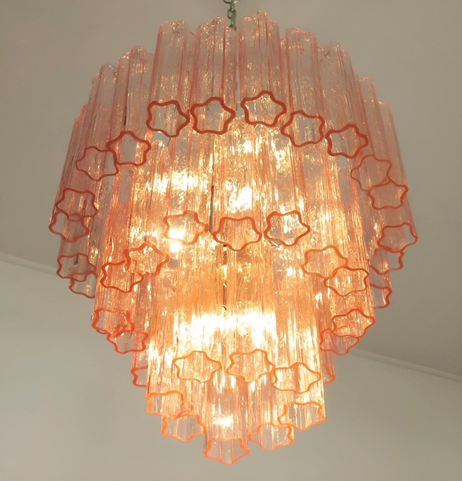 Rose Murano Glass Chandelier - Vakkerlight