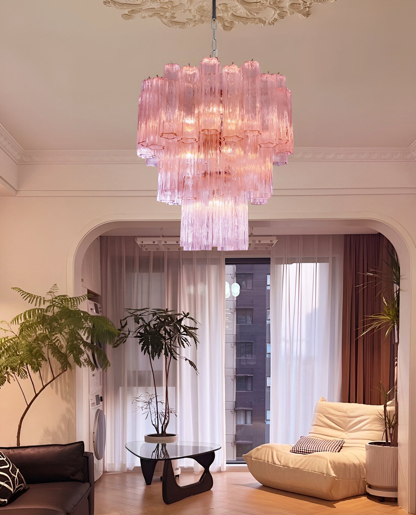 Rose Murano Glass Chandelier - Vakkerlight