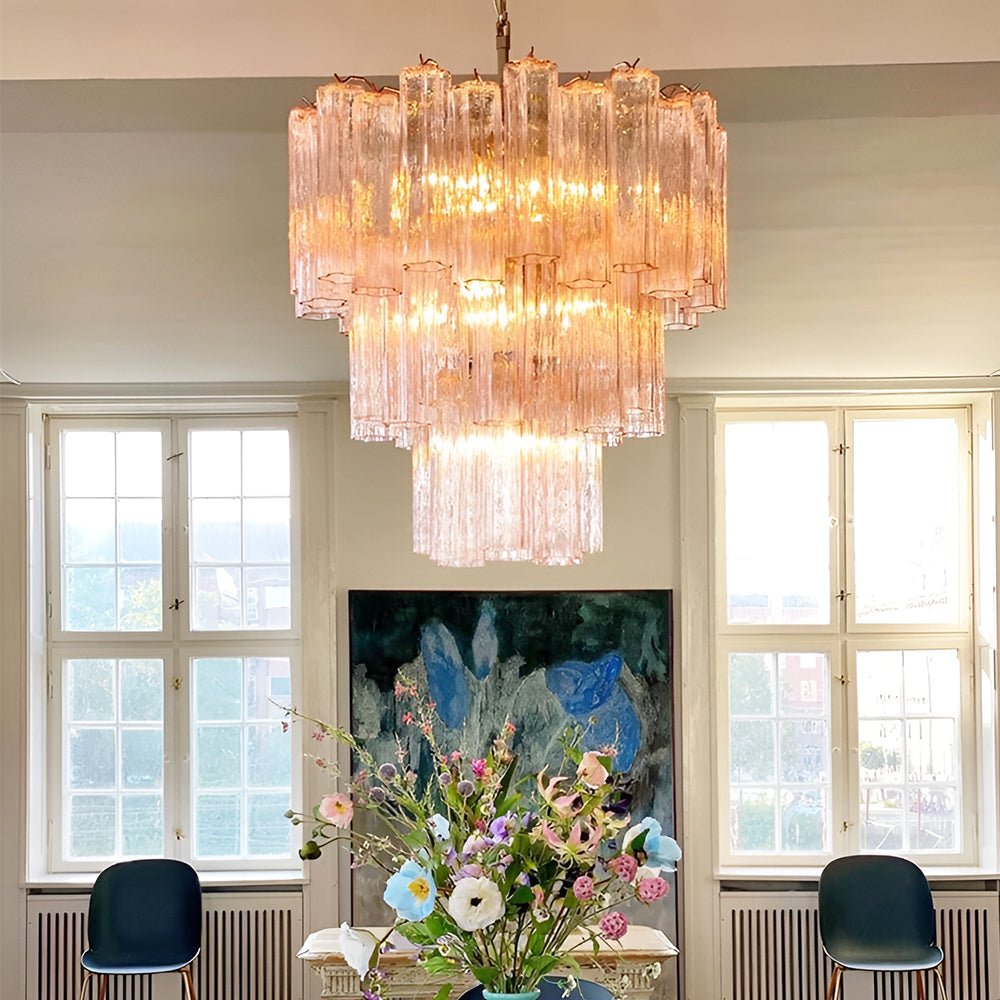 Rose Murano Glass Chandelier - Vakkerlight