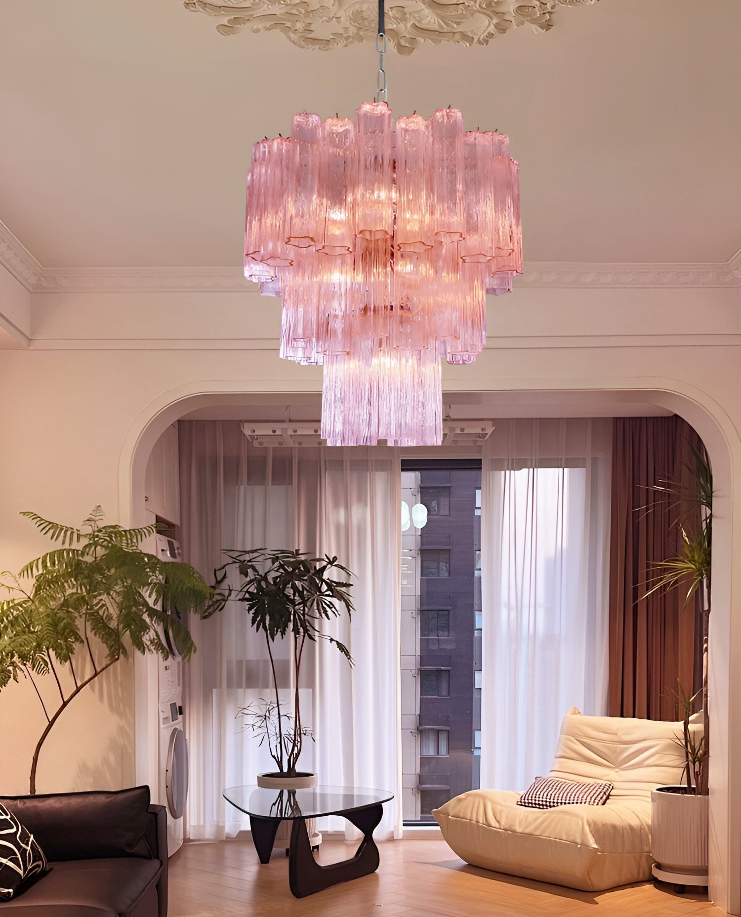 Rose Murano Glass Chandelier - Vakkerlight