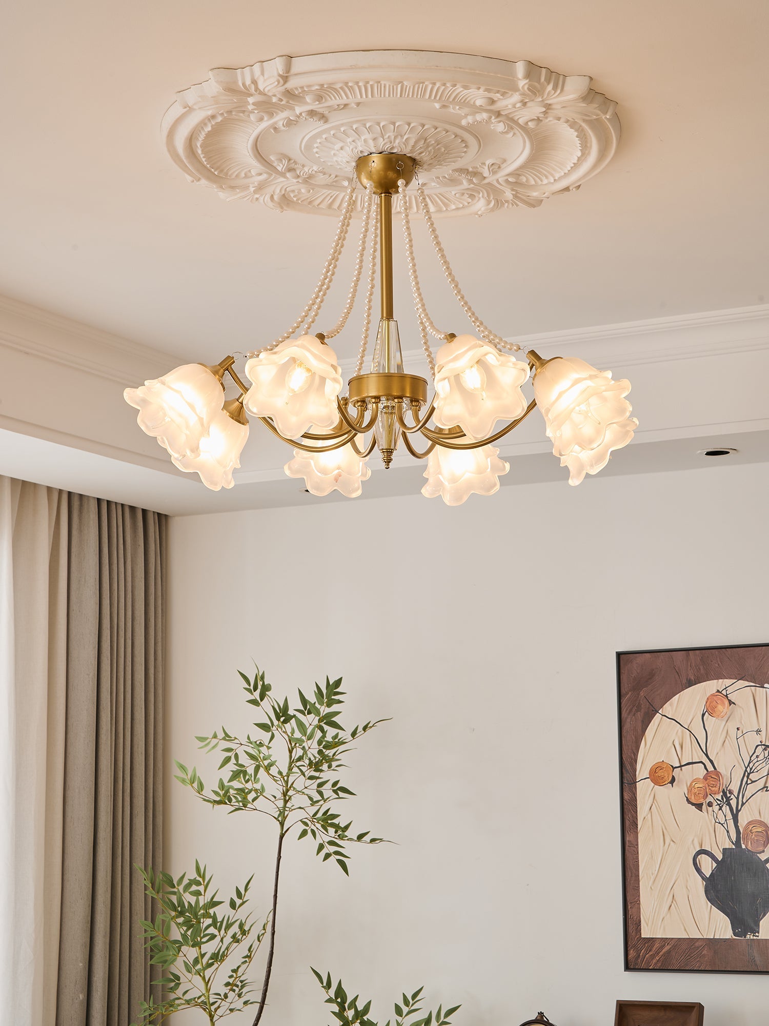 Rosemarie Bloom Chandelier - Vakkerlight
