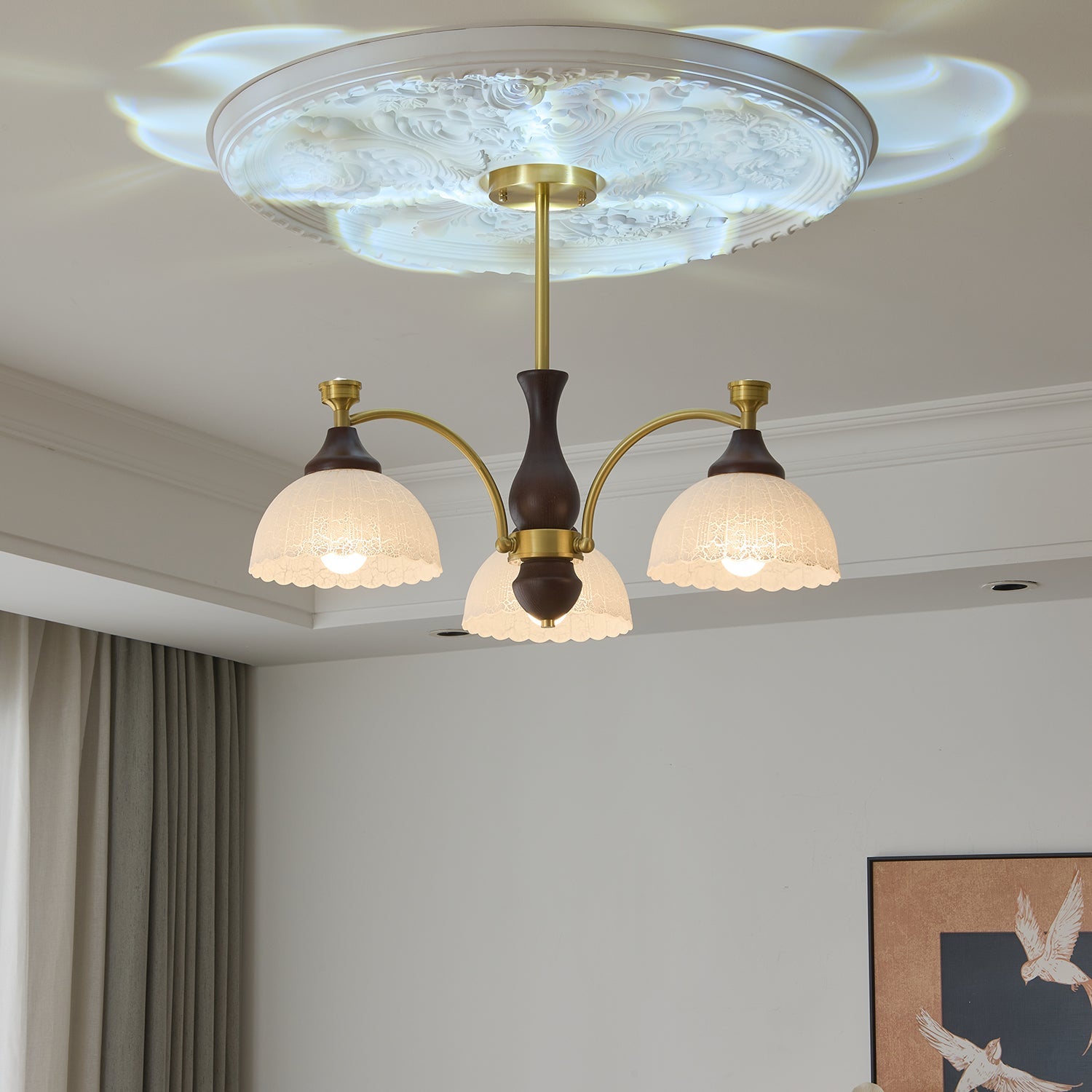 Rosetta Chandelier - Vakkerlight