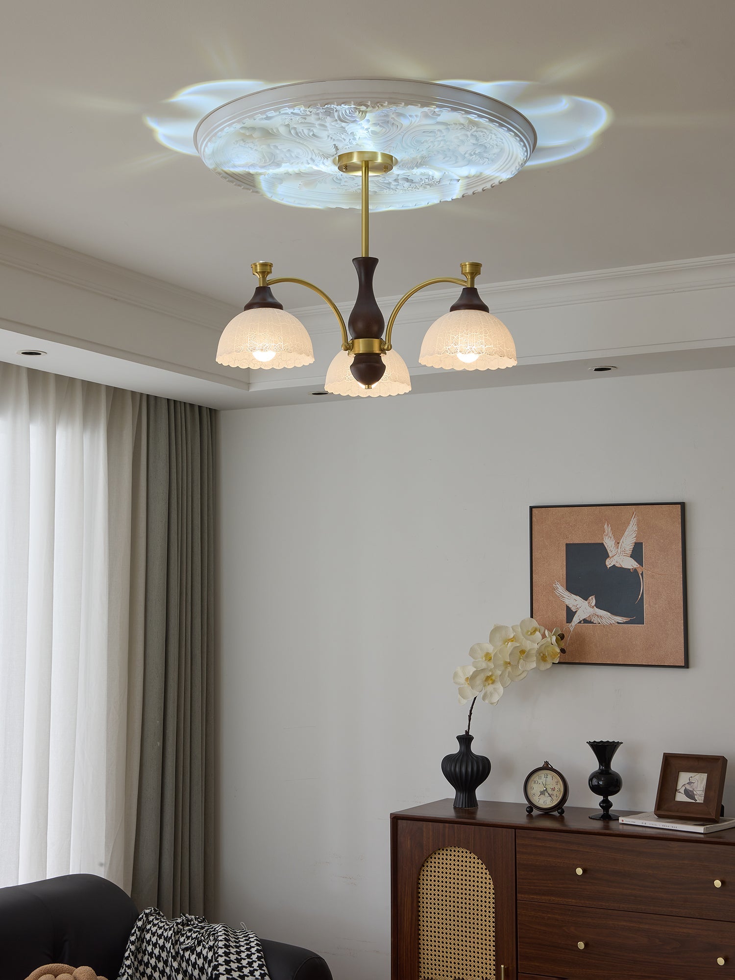 Rosetta Chandelier - Vakkerlight