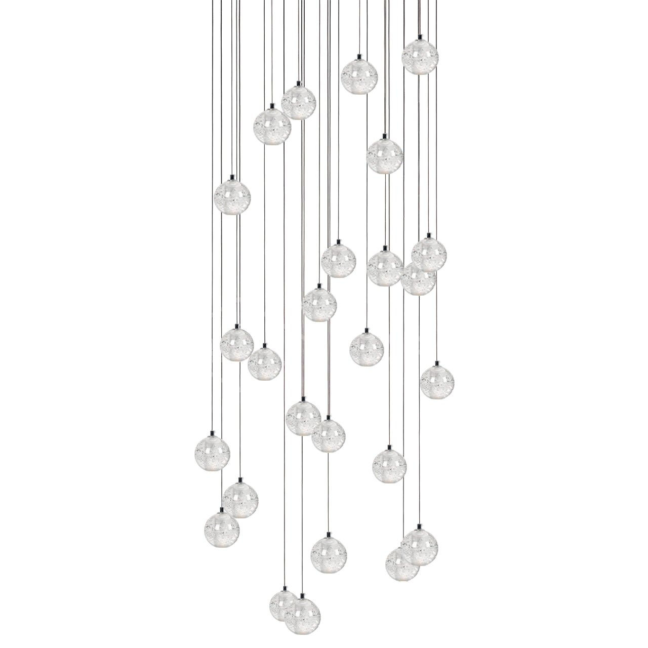 Crystal Bubbles Balls Pendant Lamp - Vakkerlight