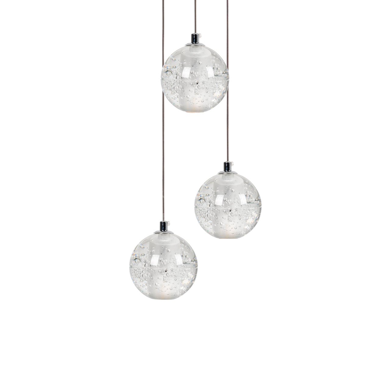 Crystal Bubbles Balls Pendant Lamp - Vakkerlight