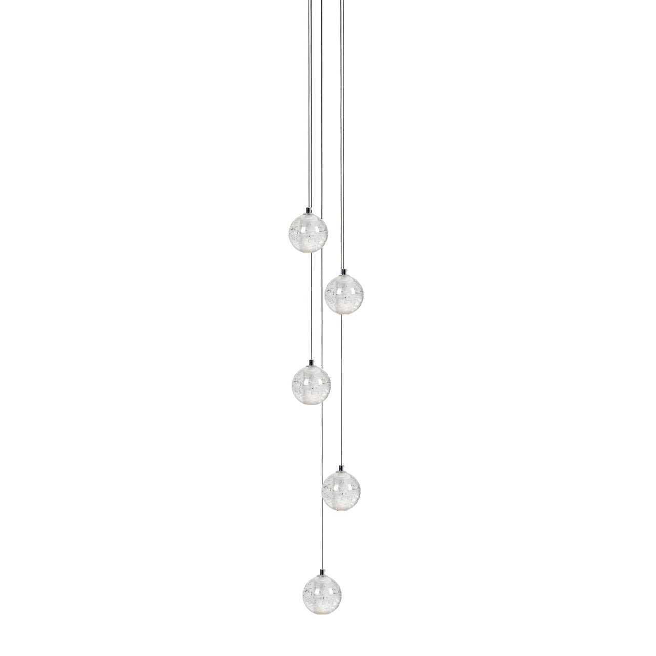 Crystal Bubbles Balls Pendant Lamp - Vakkerlight