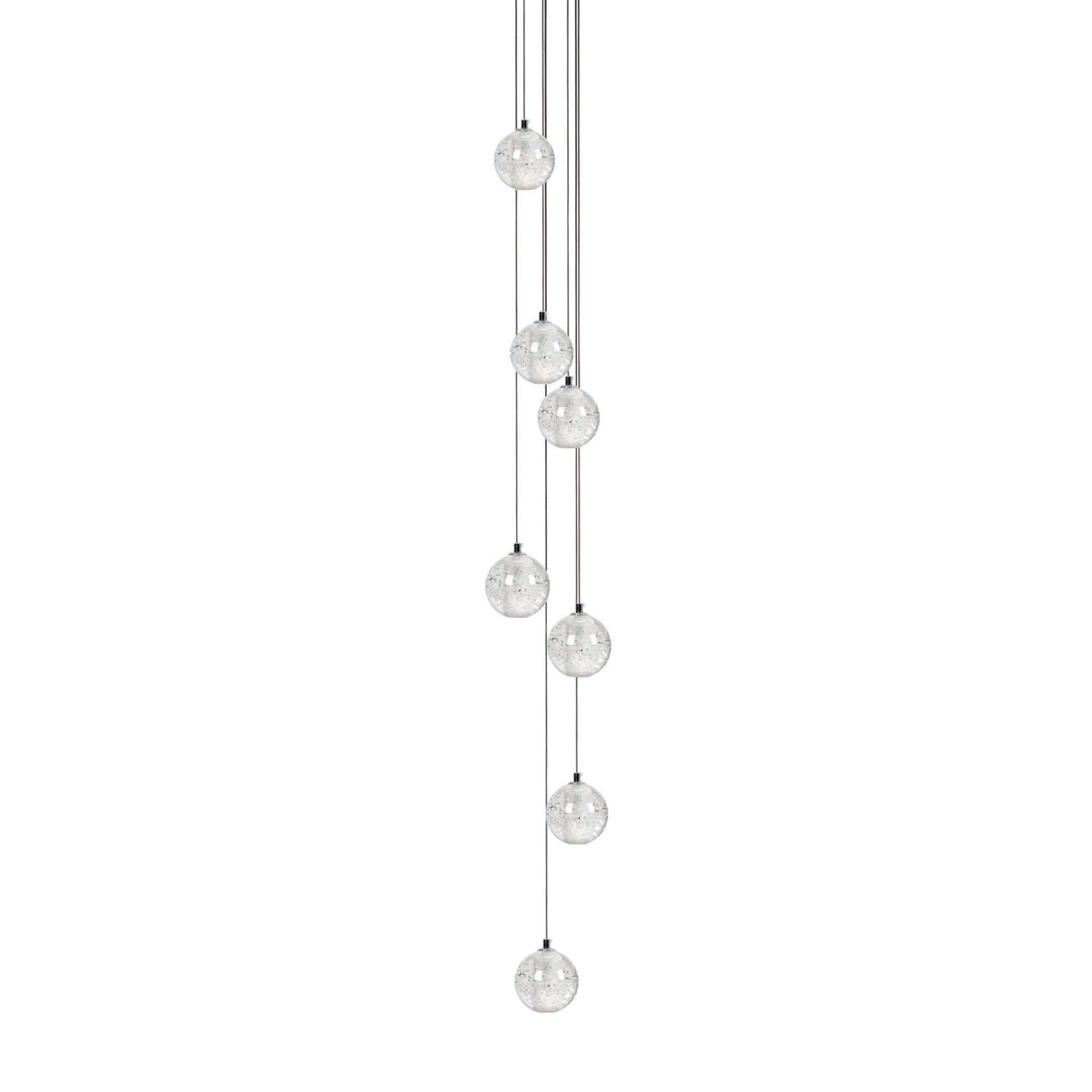 Crystal Bubbles Balls Pendant Lamp - Vakkerlight