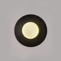 Round Glass Art Wall Lamp - Vakkerlight