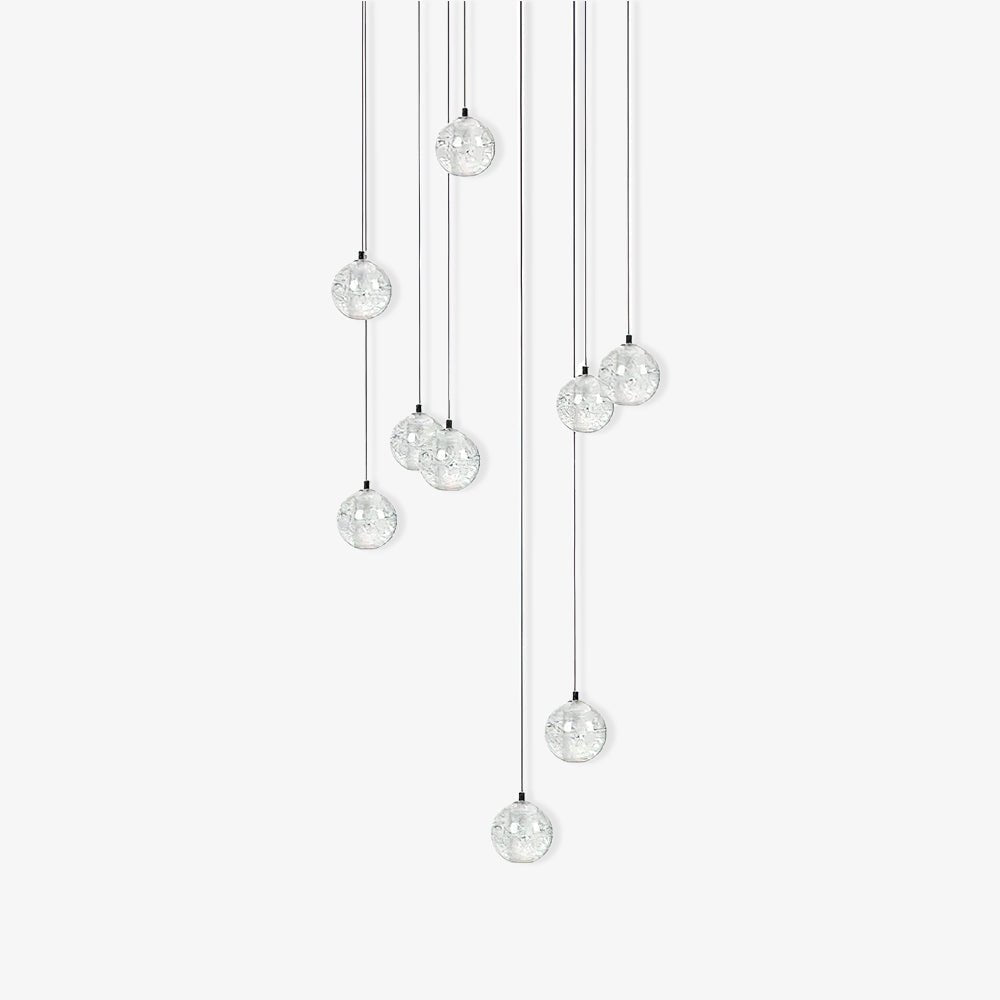 Crystal Bubbles Balls Pendant Lamp - Vakkerlight