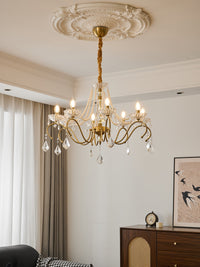 Sapphire Crystal Chandelier - Vakkerlight