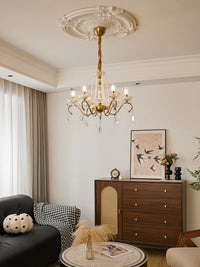 Sapphire Crystal Chandelier - Vakkerlight