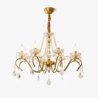 Sapphire Crystal Chandelier - Vakkerlight