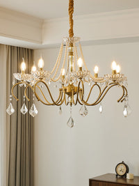 Sapphire Crystal Chandelier - Vakkerlight