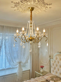 Sapphire Crystal Chandelier - Vakkerlight
