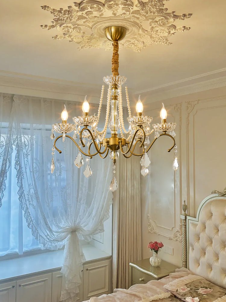 Sapphire Crystal Chandelier - Vakkerlight
