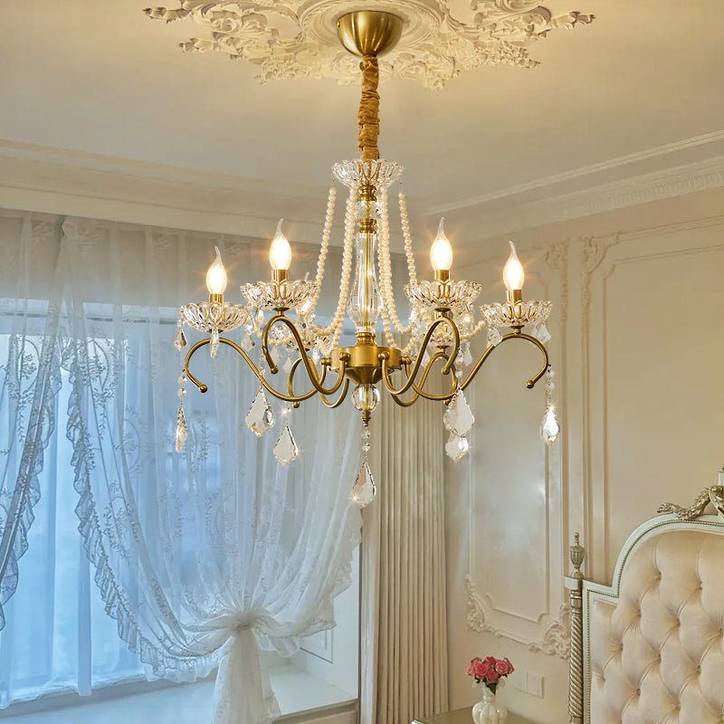 Sapphire Crystal Chandelier - Vakkerlight