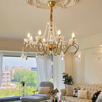 Sapphire Crystal Chandelier - Vakkerlight