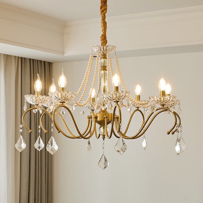 Sapphire Crystal Chandelier - Vakkerlight