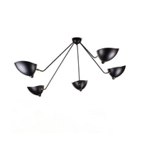 Serge Mouille Ceiling Lamp B - Vakkerlight