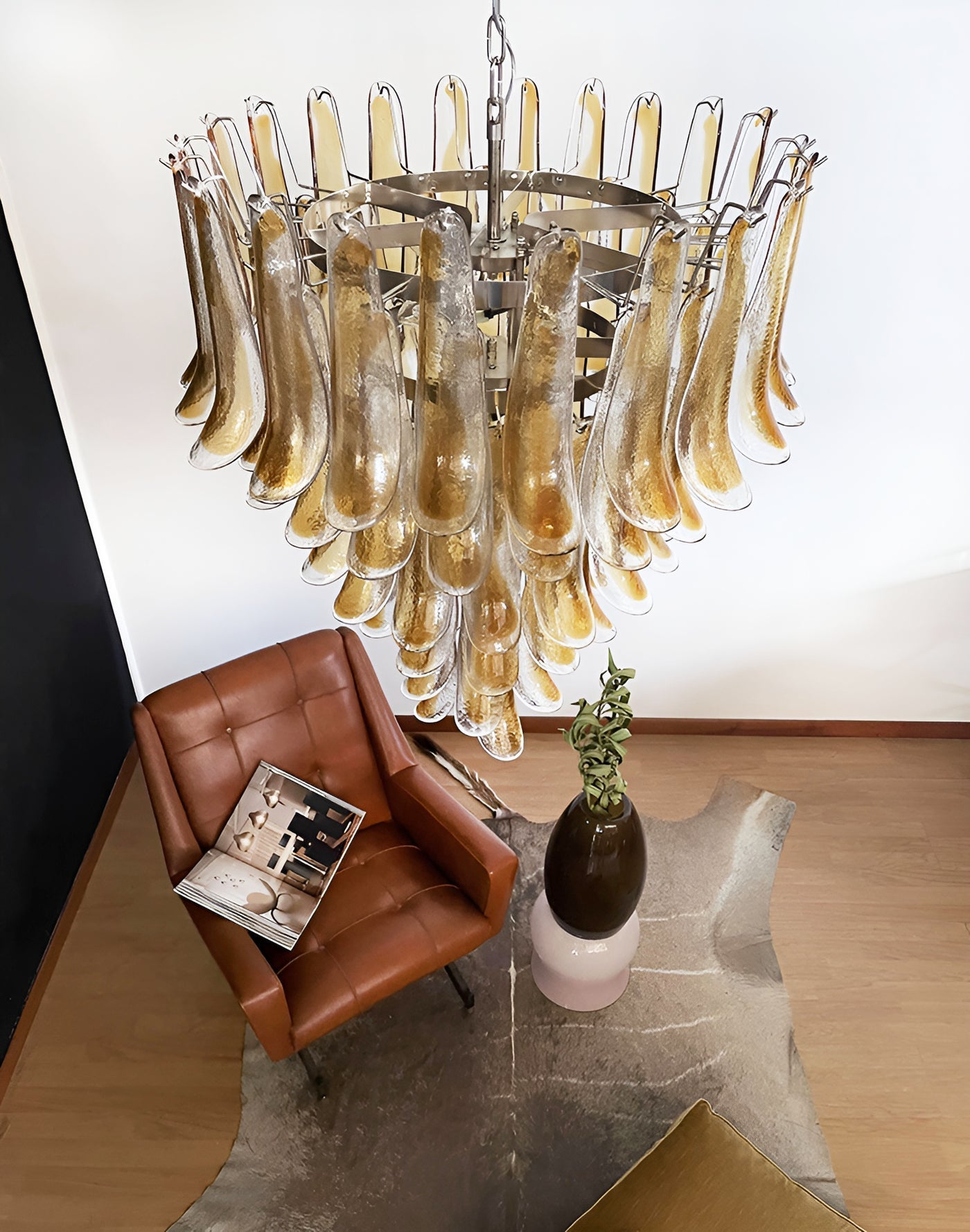 Solenne Murano Glass Chandelier - Vakkerlight