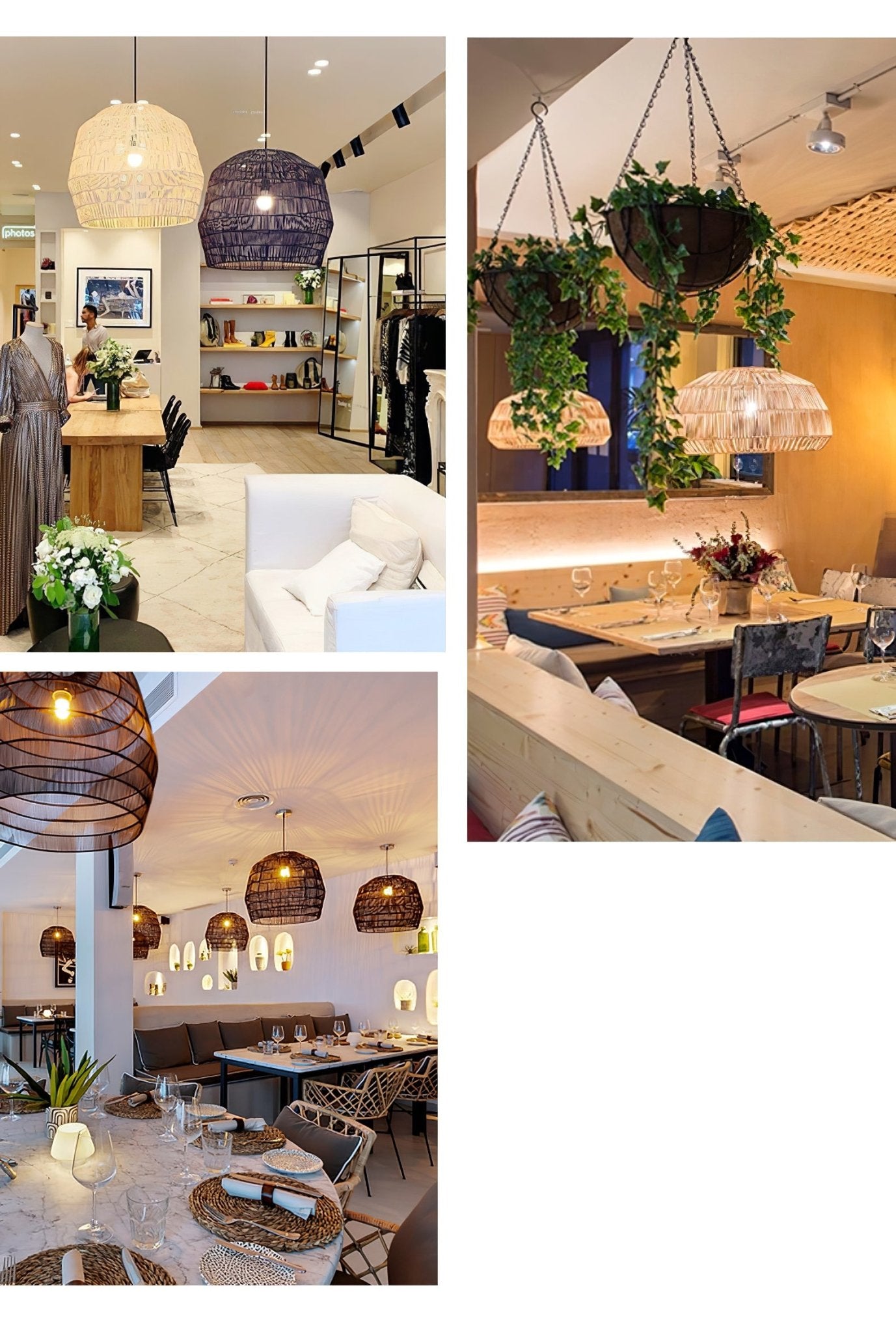 Sora Rattan Pendant Light - Vakkerlight