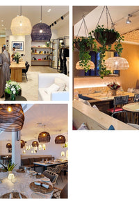 Sora Rattan Pendant Light - Vakkerlight