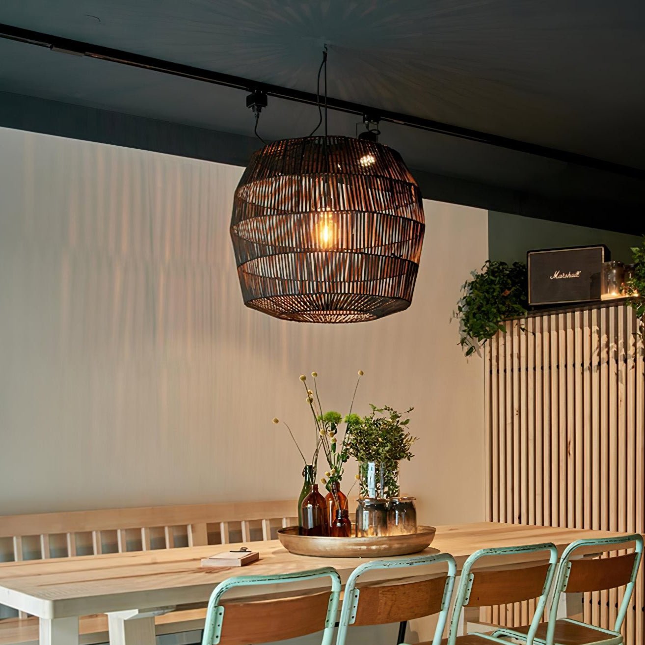 Sora Rattan Pendant Light - Vakkerlight