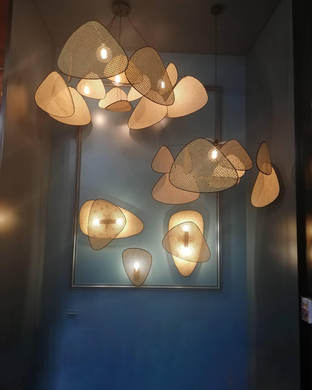 Screen Cannage Pendant Swag Light - Vakkerlight