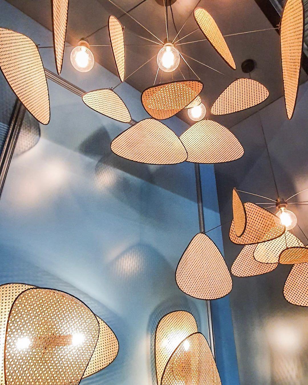 Screen Cannage Pendant Swag Light - Vakkerlight