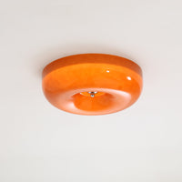 Swirl Glass Ceiling Lamp - Vakkerlight