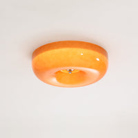 Swirl Glass Ceiling Lamp - Vakkerlight
