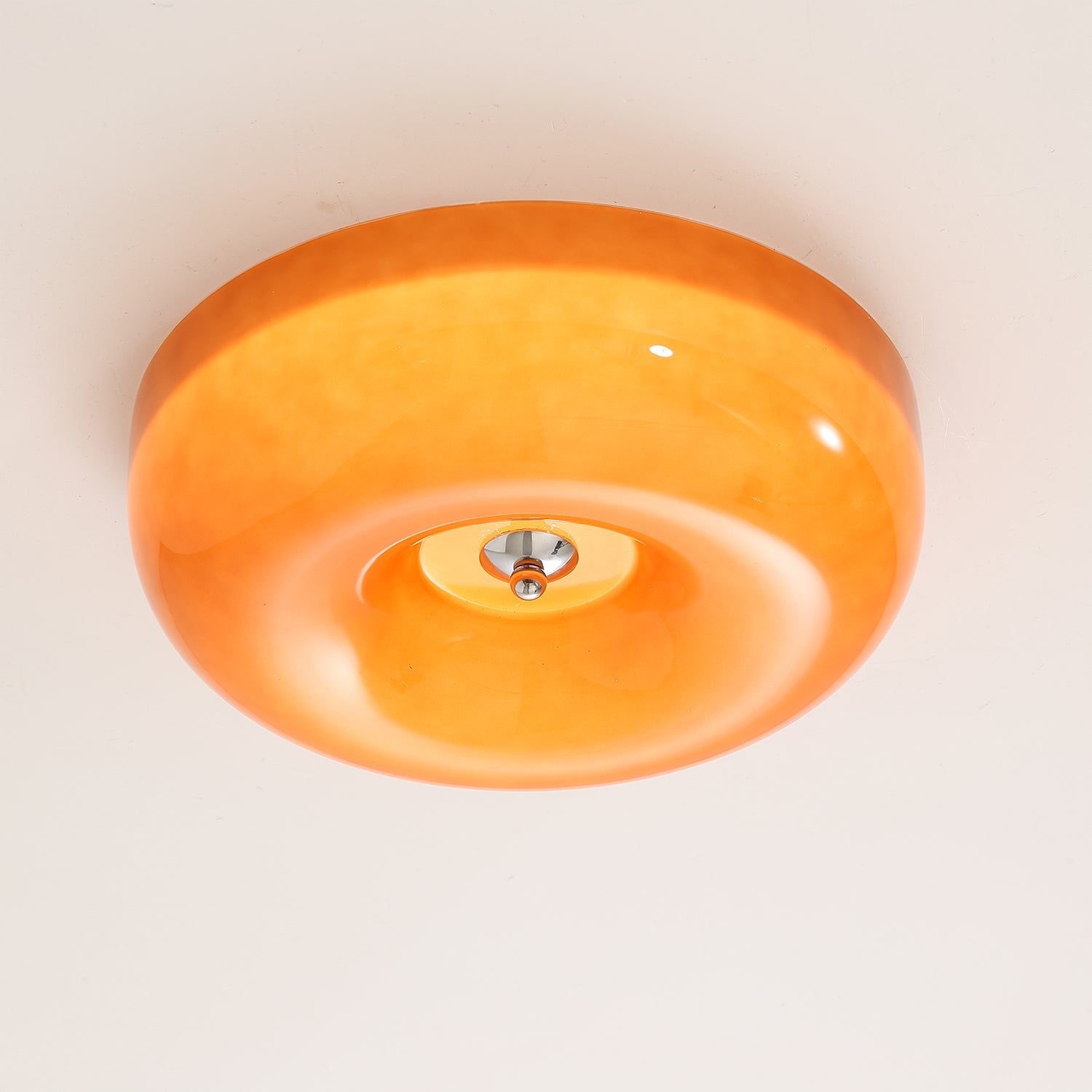 Swirl Glass Ceiling Lamp - Vakkerlight