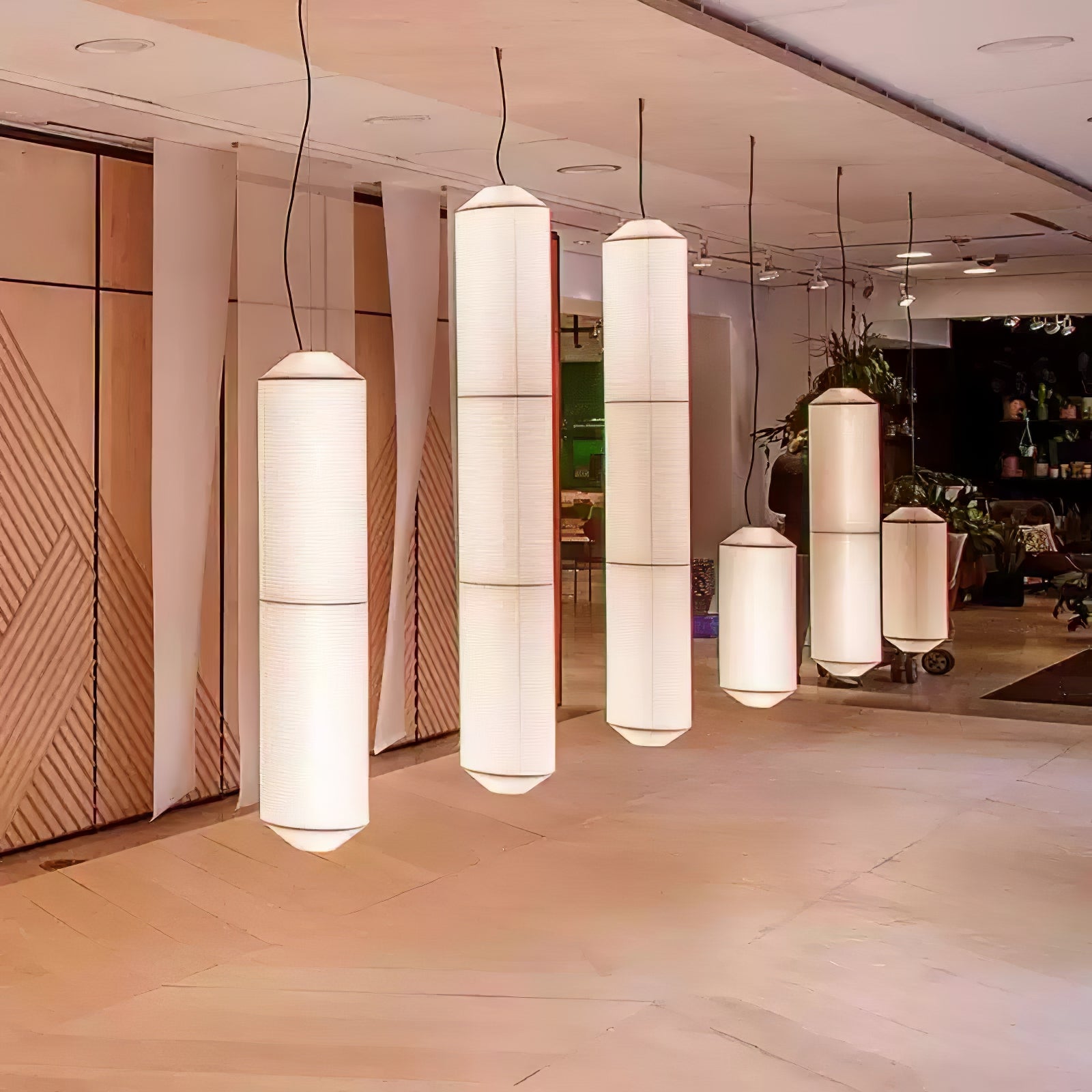 Tekio Washi Paper Pendant Lamp - Vakkerlight